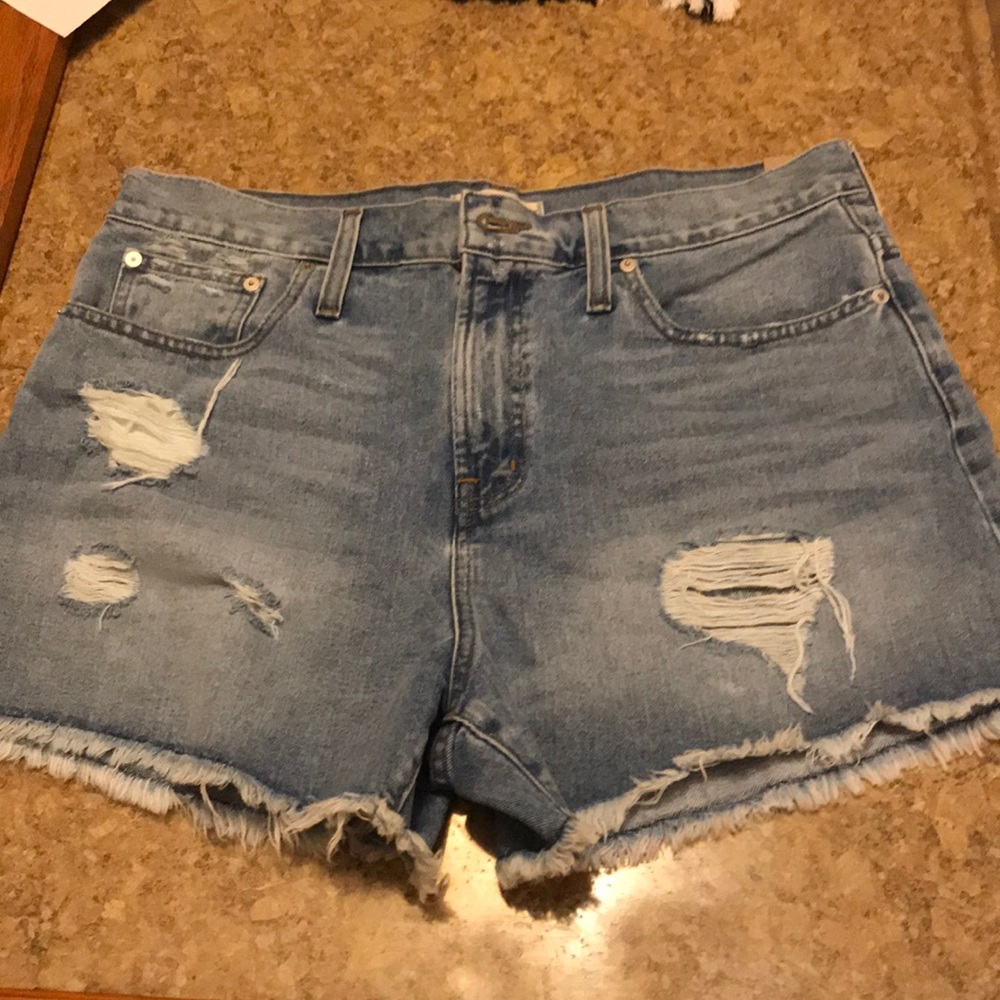 NWT Madewell The Perfect Jean Short Size 30